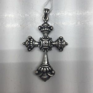 James Avery RARE silver cross pendant
